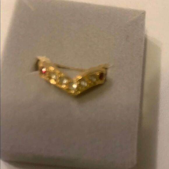 10 precious stones size 7 ladies vintage rings size 7 - Picture 11 of 12